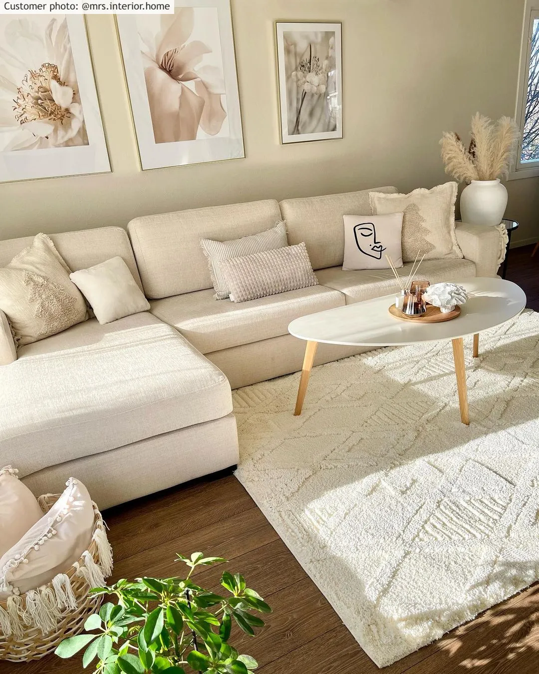 Ryatæpper - Rostock (offwhite)