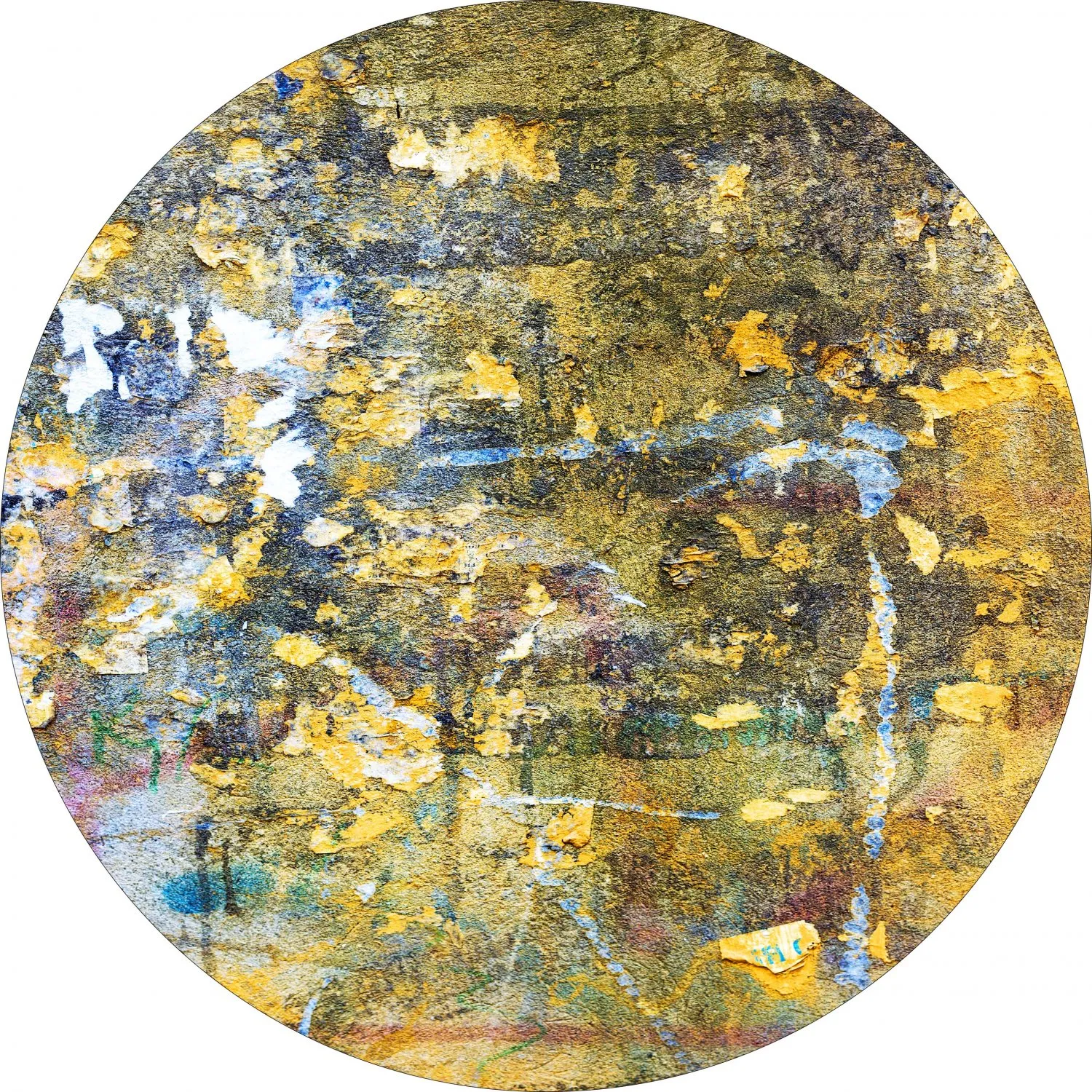 Rundt tæppe - Catania (multi)