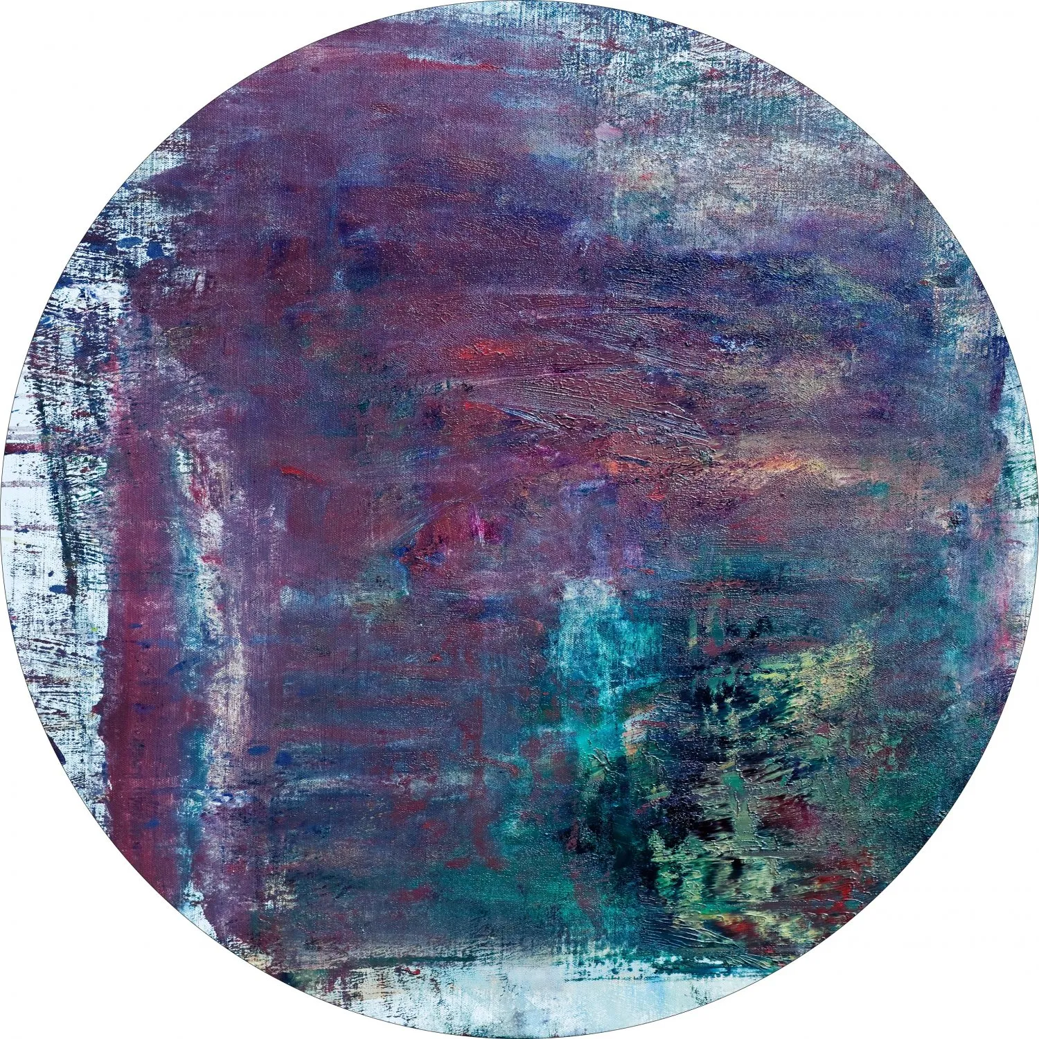 Rundt tæppe - Tolosa (multi)