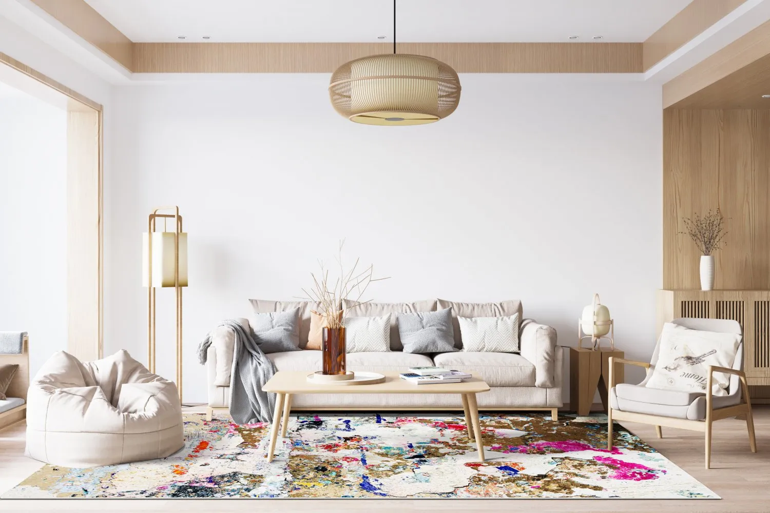 Wilton-tæppe - Monza (multi)