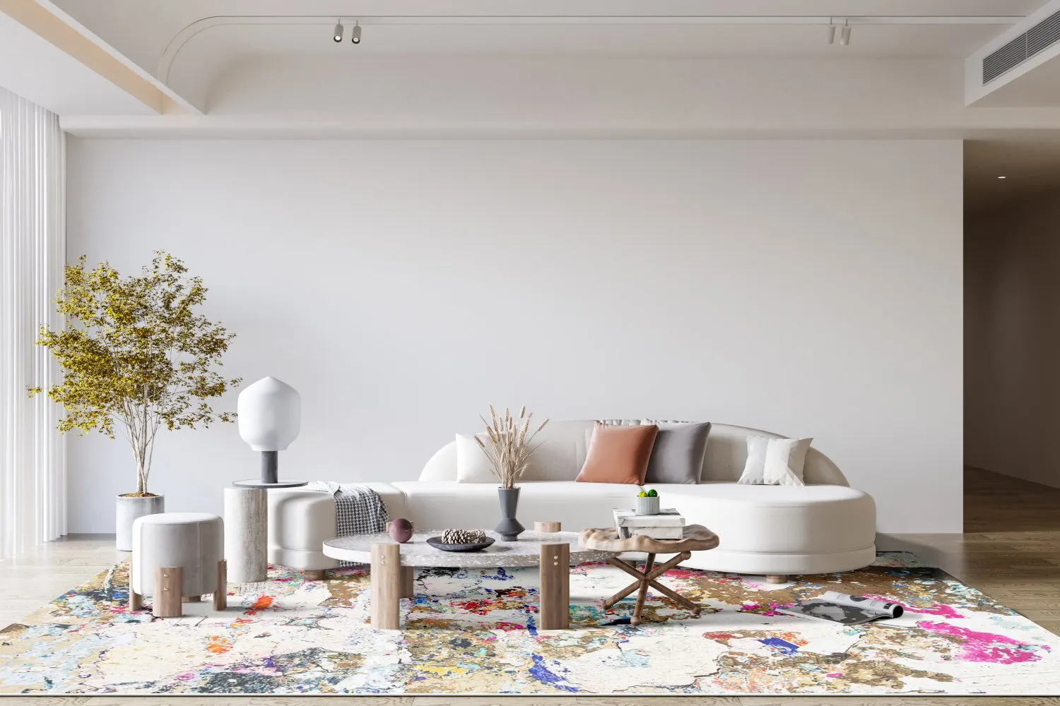 Wilton-tæppe - Monza (multi)