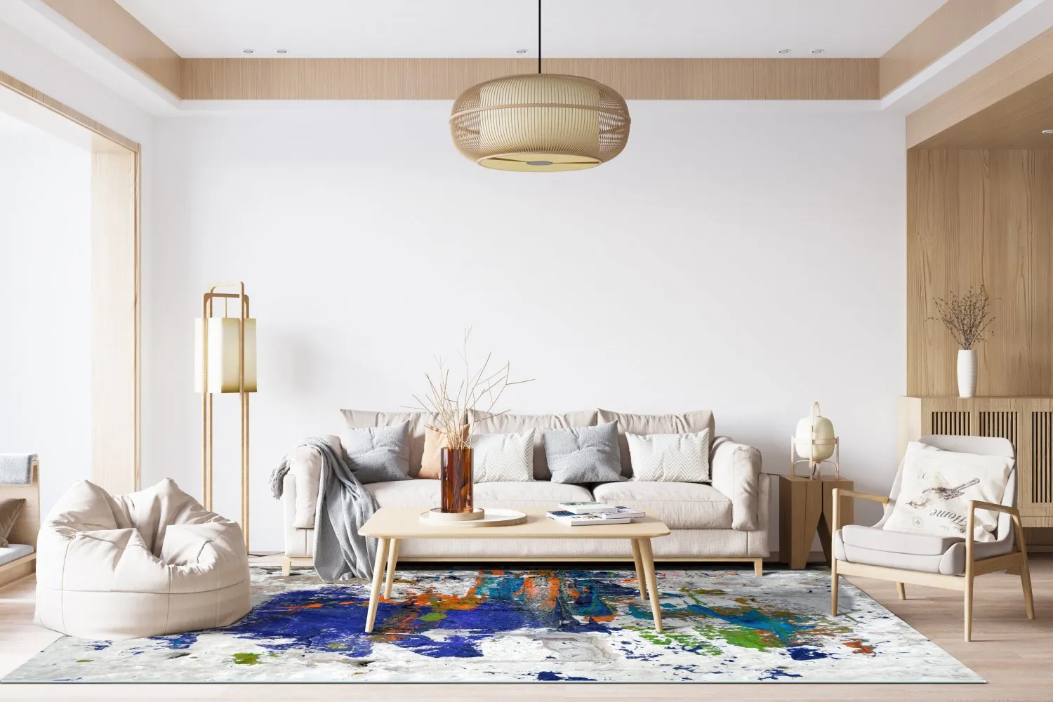 Wilton-tæppe - Como (multi)