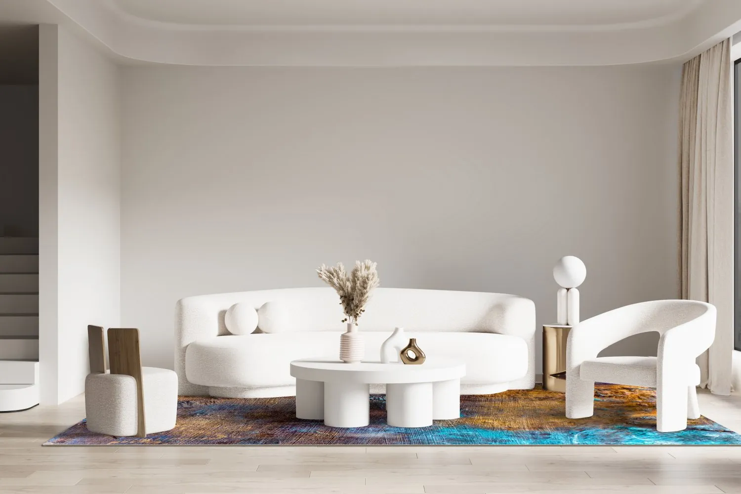 Wilton-tæppe - Loule (multi)