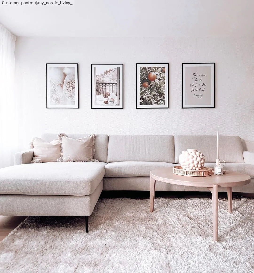 Ryatæpper - Cosy (beige)