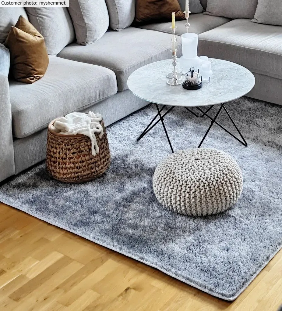 Ryatæpper - Cosy (silver)