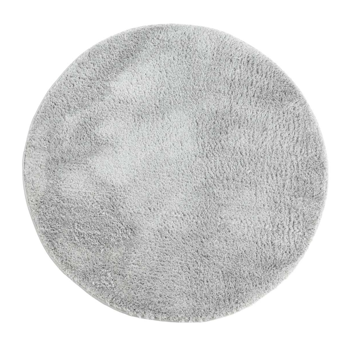 Runde tæpper - Soft Shine (grå)