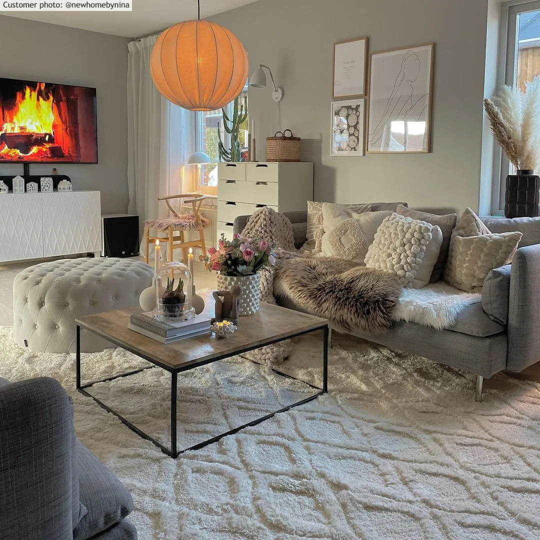 Ryatæpper - Everett (offwhite)