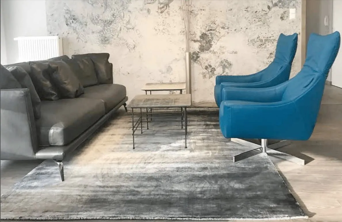 Viscose-tæppe - Jodhpur Special Luxury Edition (grå)