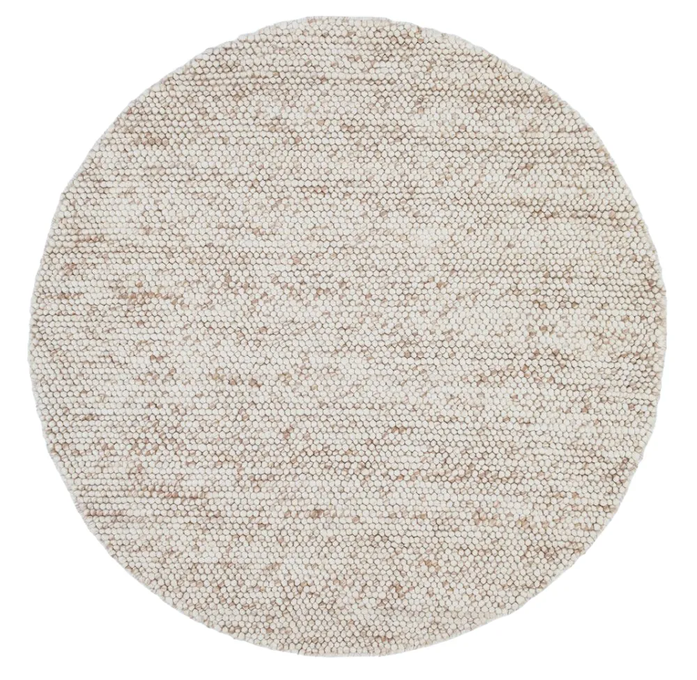 Runde tæpper - Avafors Wool Bubble (natural)