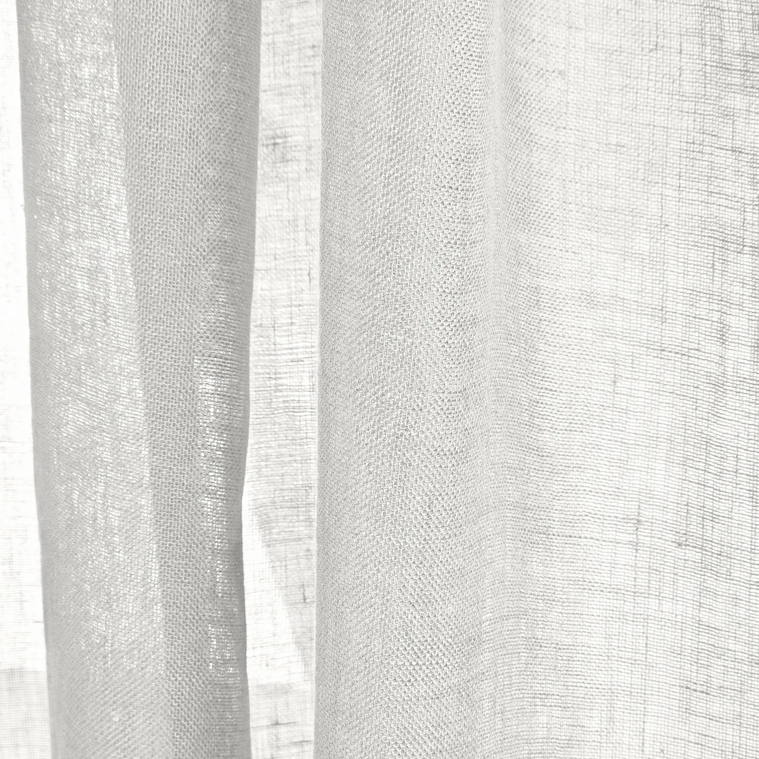 Gardiner 2-pak - Linnedgardin Noemi (hvid)