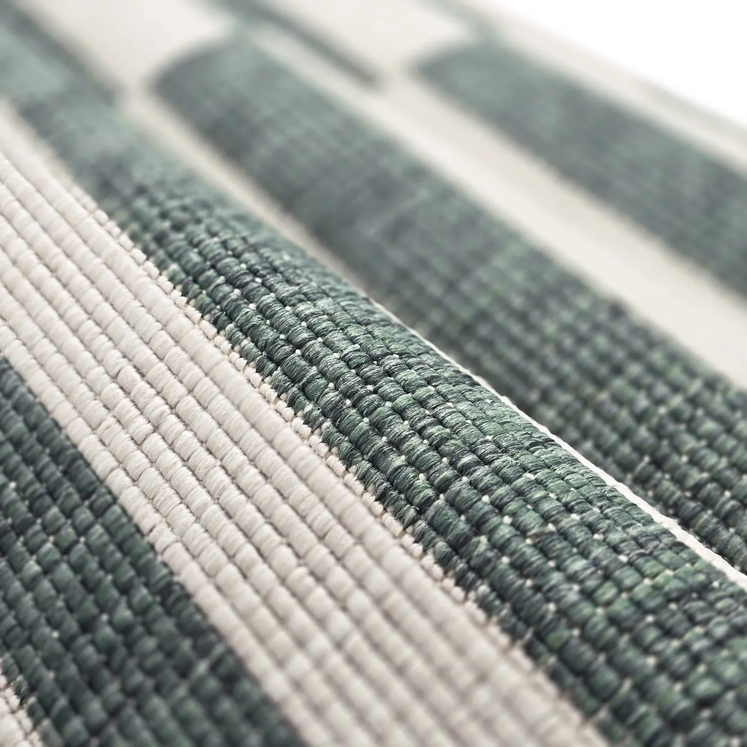 Rundt tæppe - Indoor/Outdoor Otto (grøn)