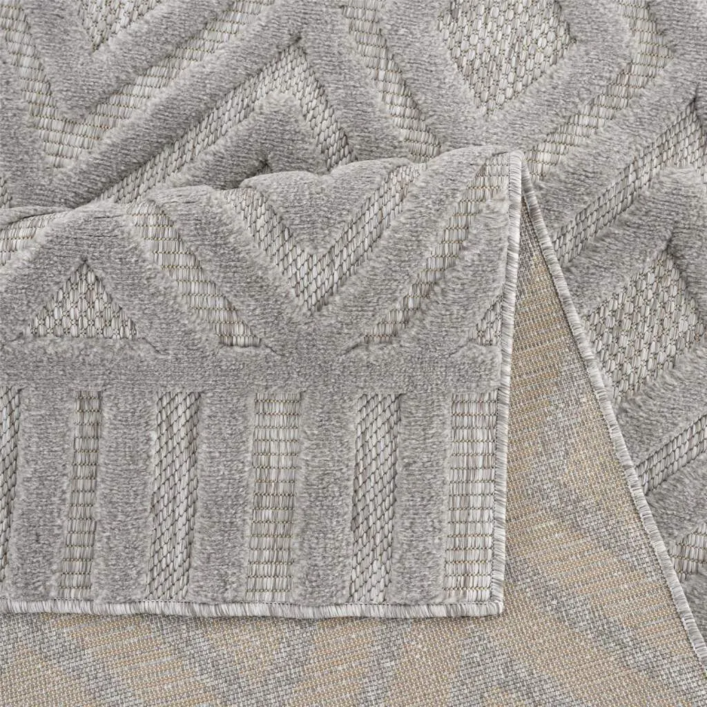 Shaggy Indoor-Outdoor - Lancaster (grå)