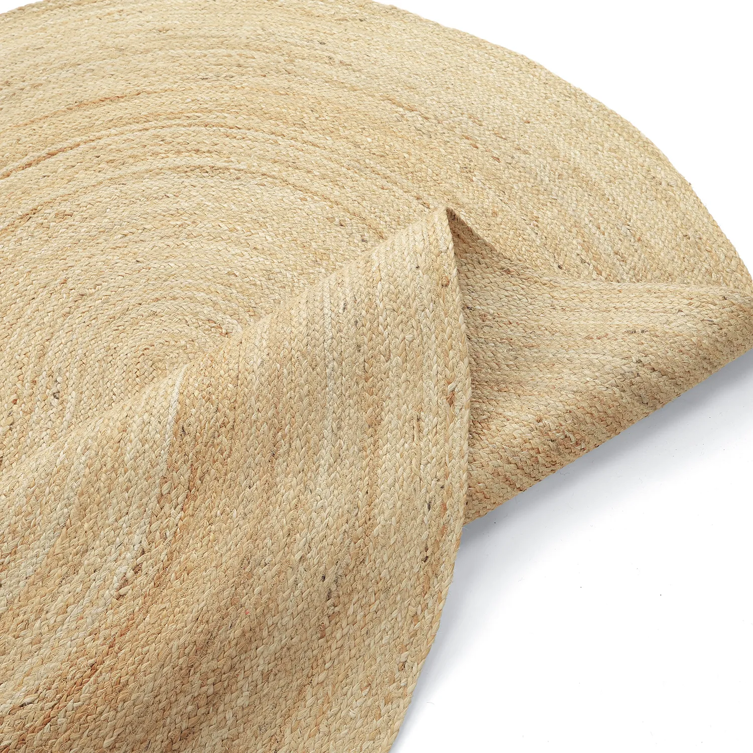 Oval jutetæppe - San Francisco (jute)