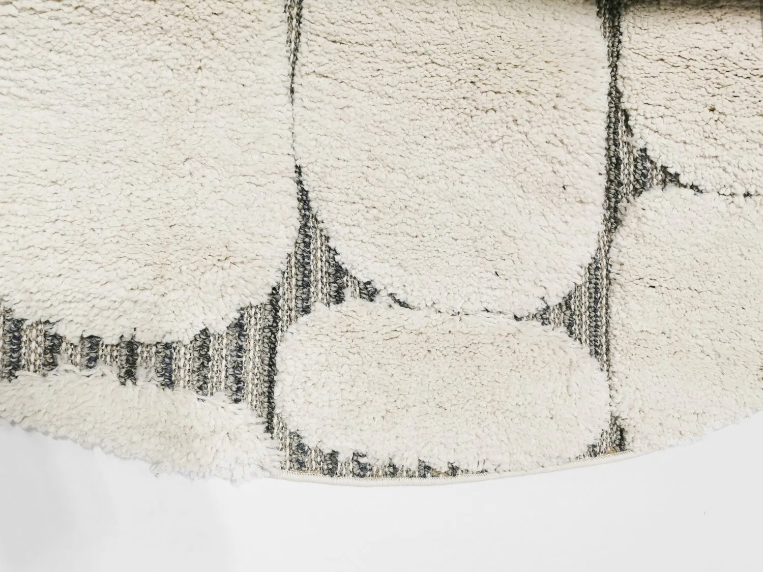 Runde tæpper - Fondi (grå)