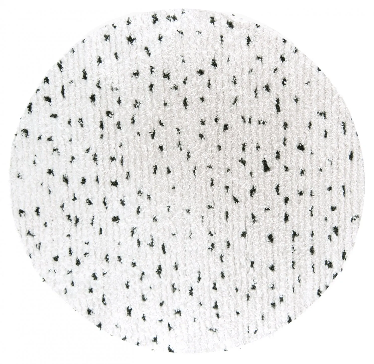 Runde tæpper - Capri (sort/beige)