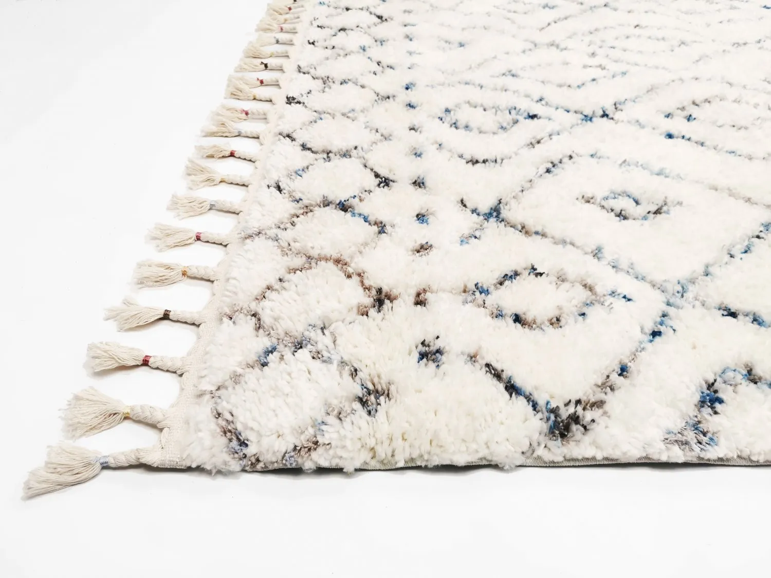 Ryatæpper - Marini (blå/multi)