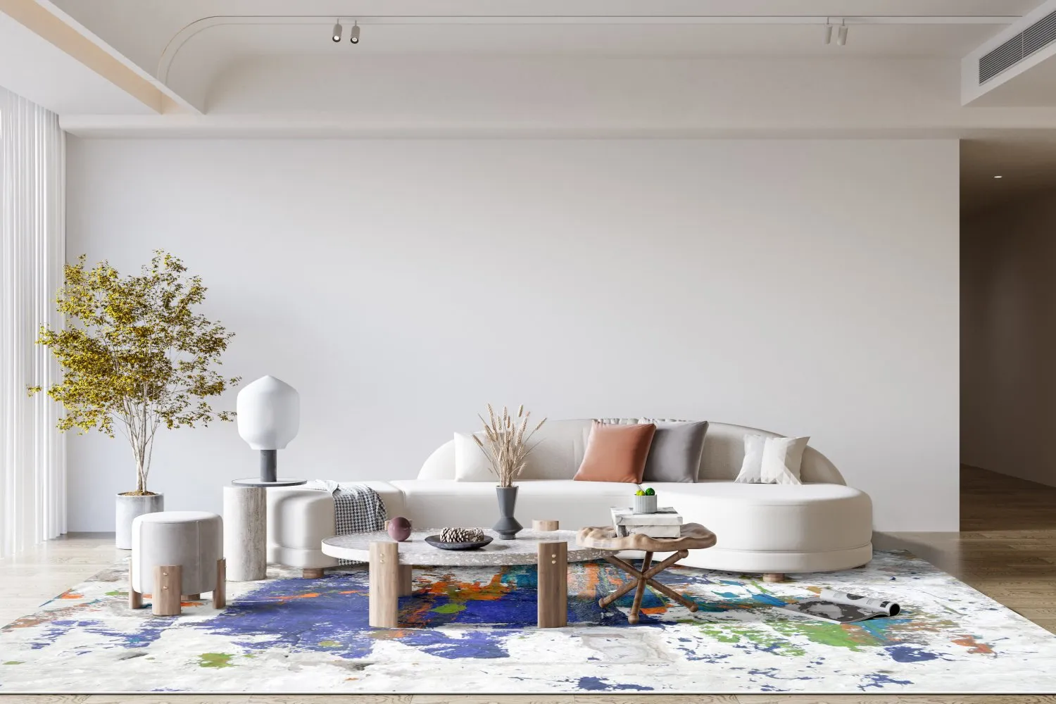 Wilton-tæppe - Como (multi)