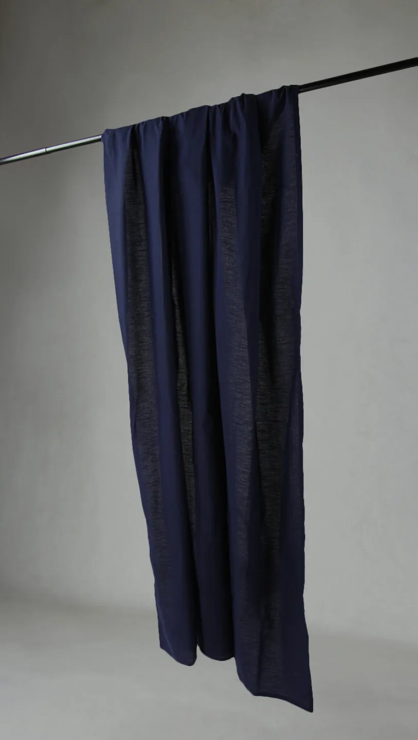 Gardiner - Bomuldsgardin Adriana (sort)