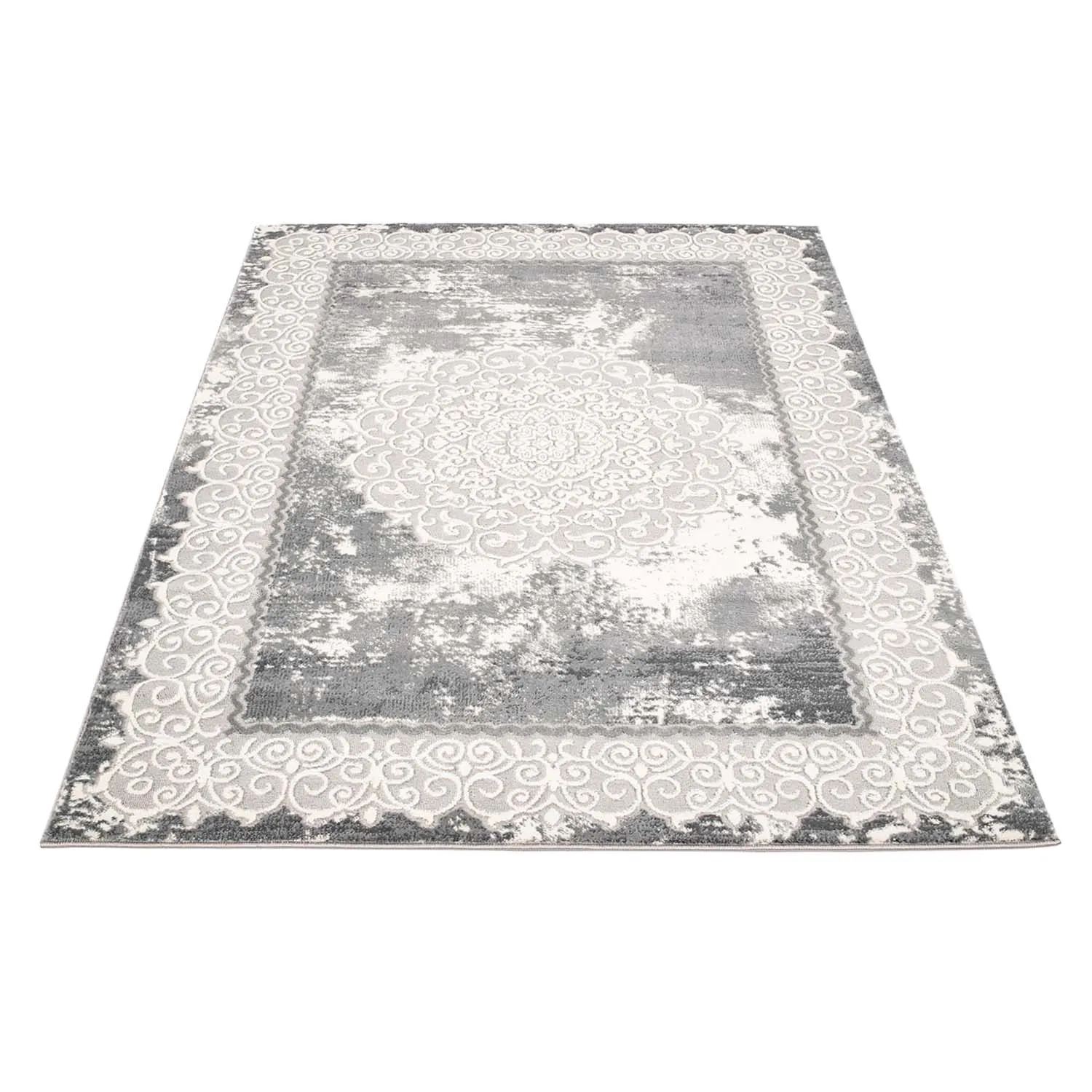 Wilton-tæppe - Zanjan (grå)