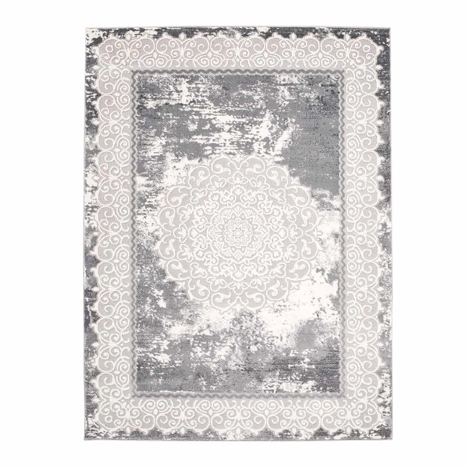 Wilton-tæppe - Zanjan (grå)