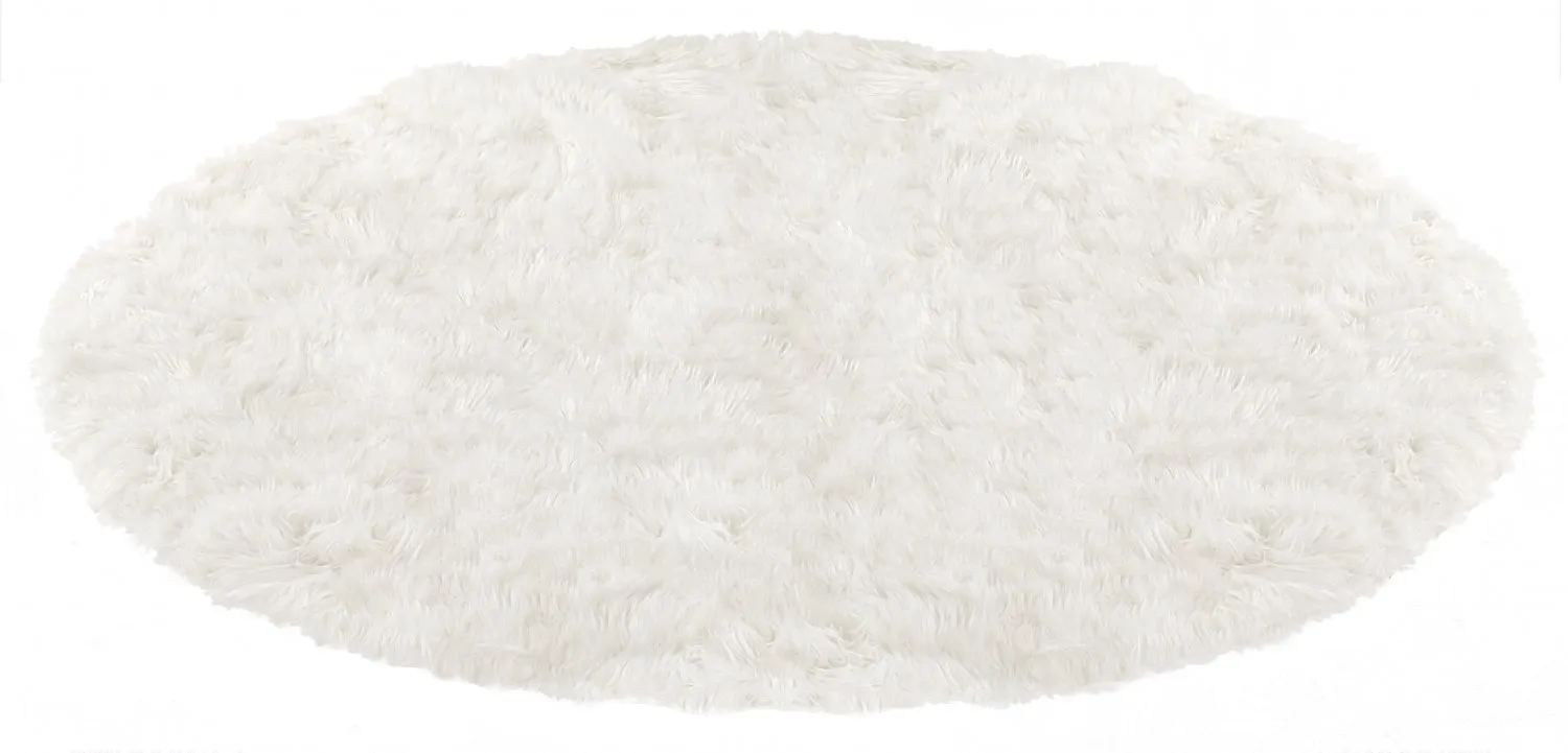 Runde tæpper - Pomaire (hvid)