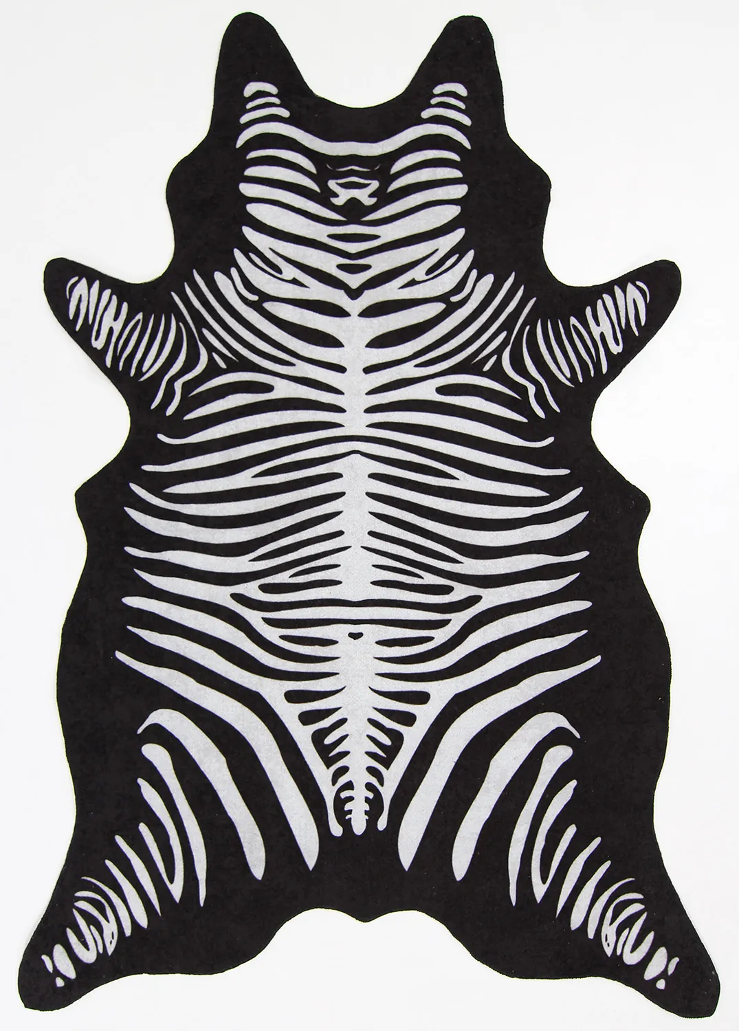 Wilton-tæppe - Osaka (sort/hvid)