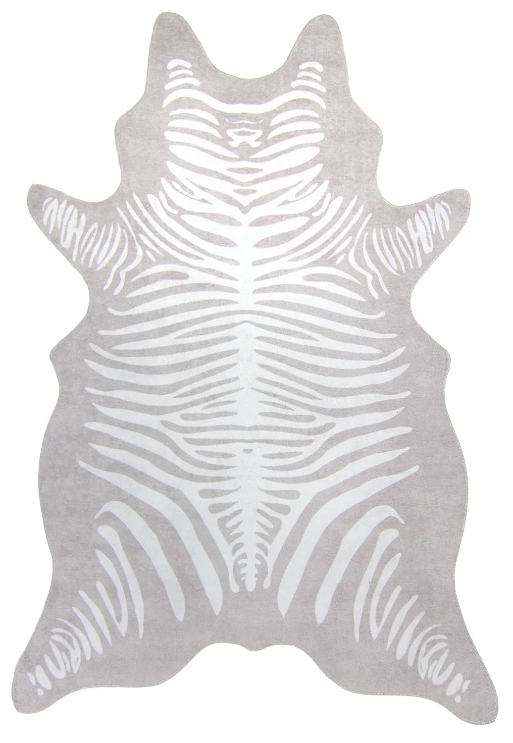 Wilton-tæppe - Osaka (grå/hvid)