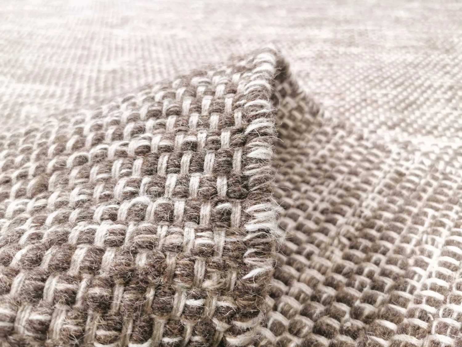 Runde tæpper - Otago (brun)