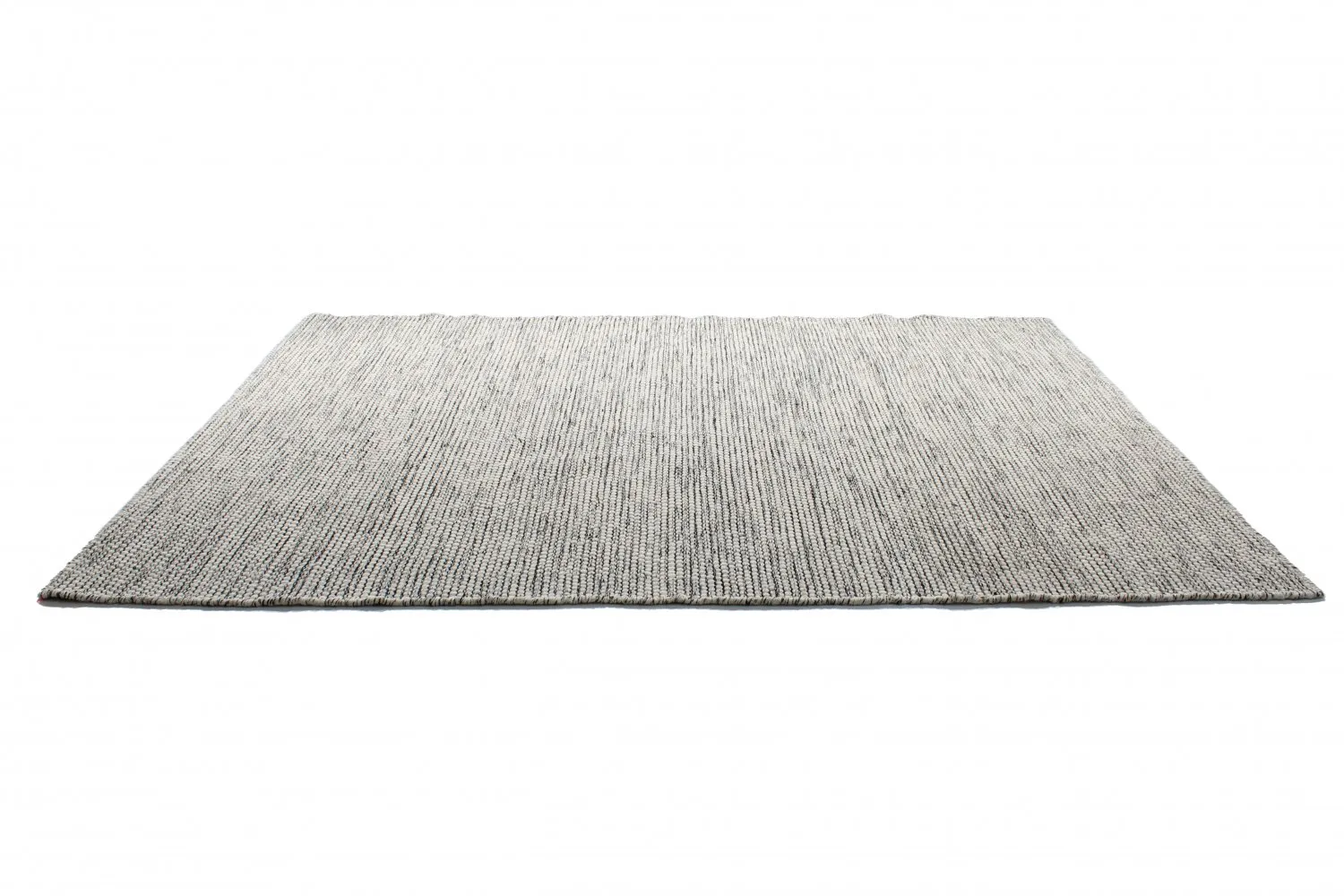 Uldtæppe - Otago (grå/sort)