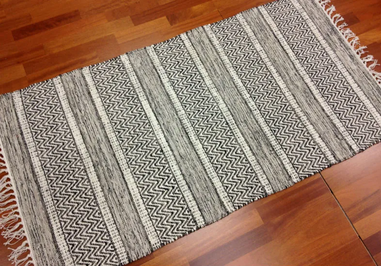 Kludetæppe fra Strehög of Sweden - Havtorn (grå)