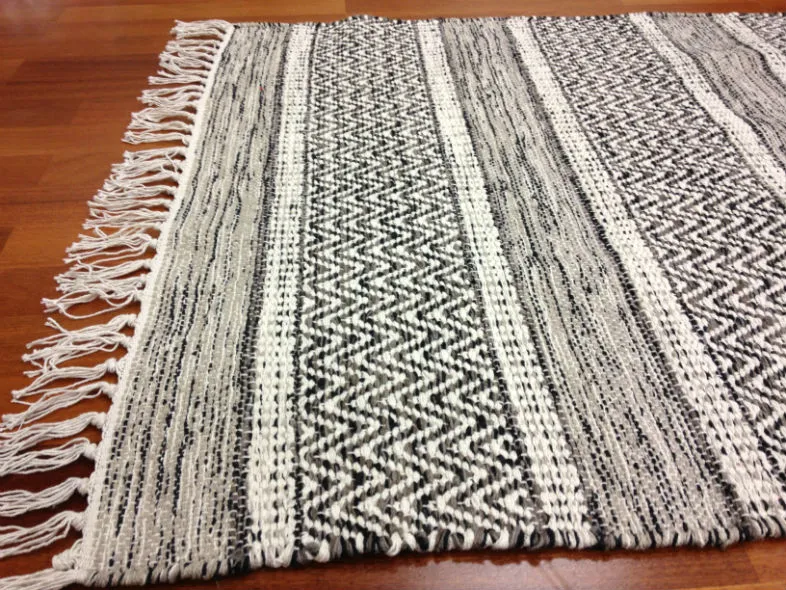 Kludetæppe fra Strehög of Sweden - Havtorn (grå)