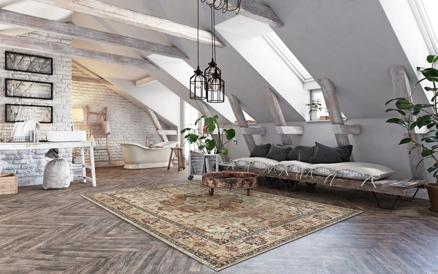 Wilton-tæppe - Siliana (beige)