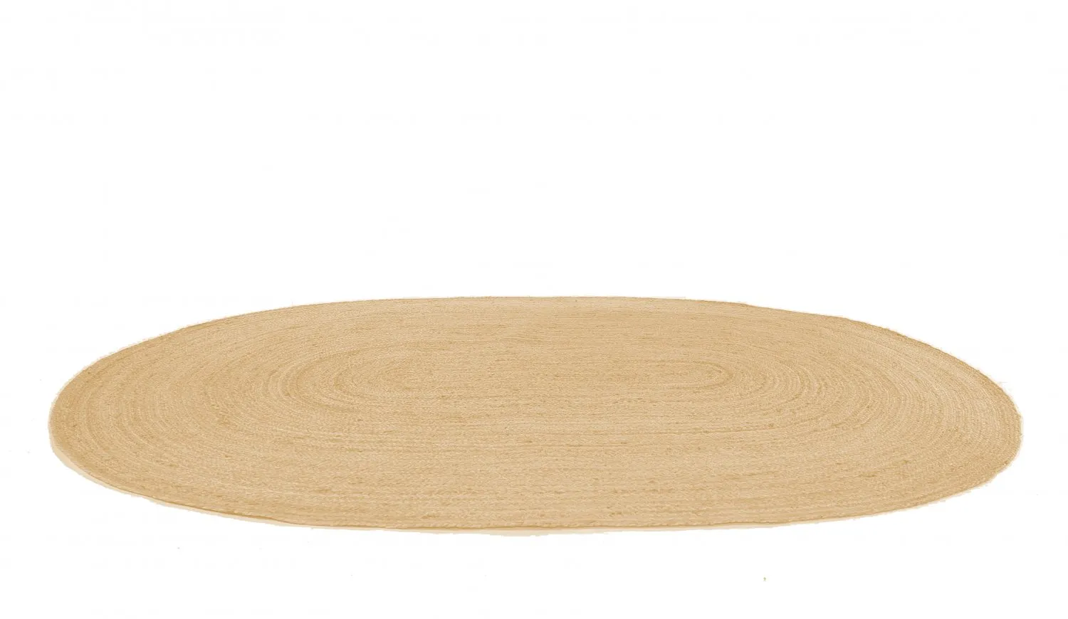 Ovalt tæppe - Ozar (jute)