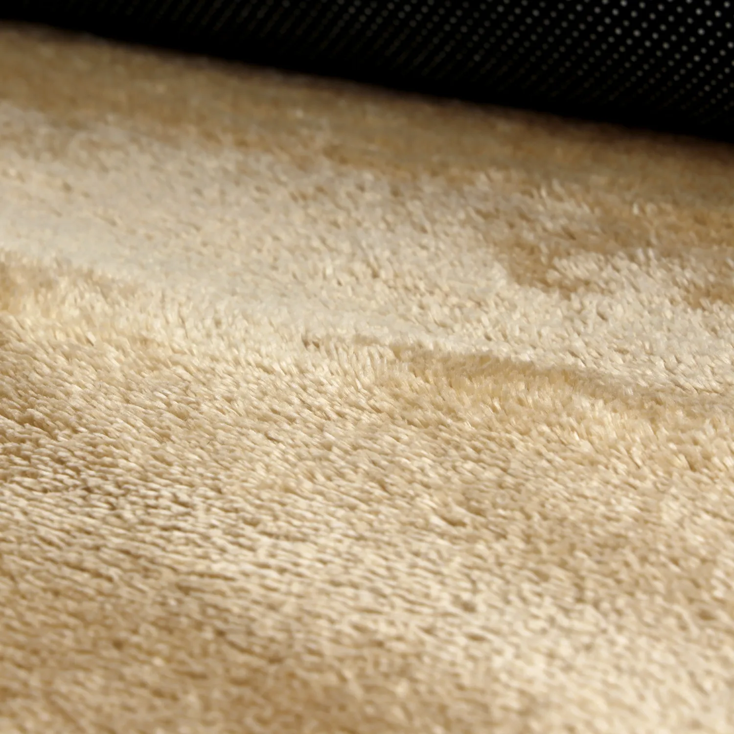 Runde tæpper - Aranga Super Soft Fur (mørk beige)