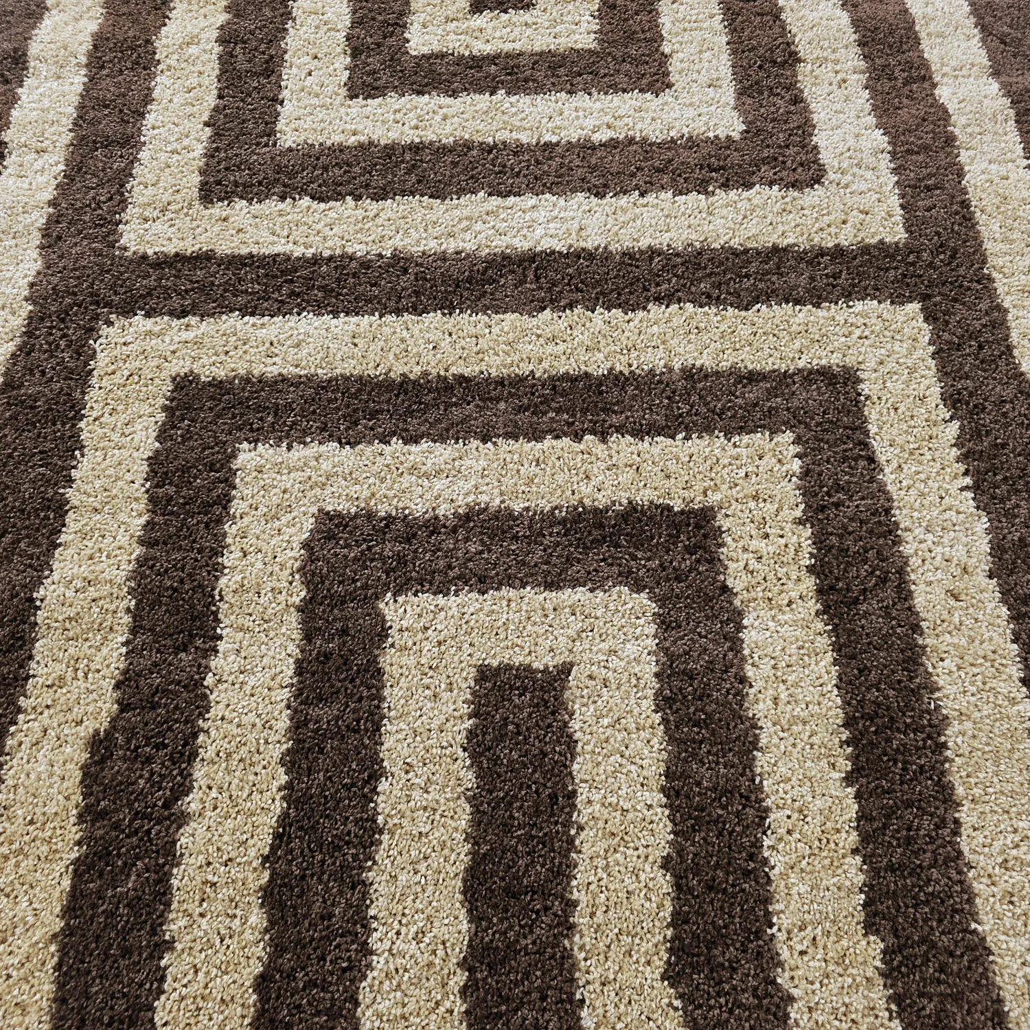 Runde tæpper - Imilchil (beige/brun)