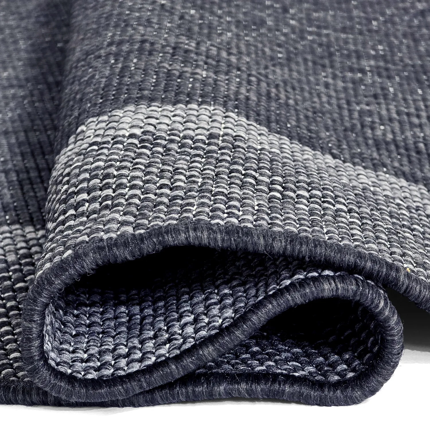 Rundt tæppe - Indoor/Outdoor Alta (antracit)