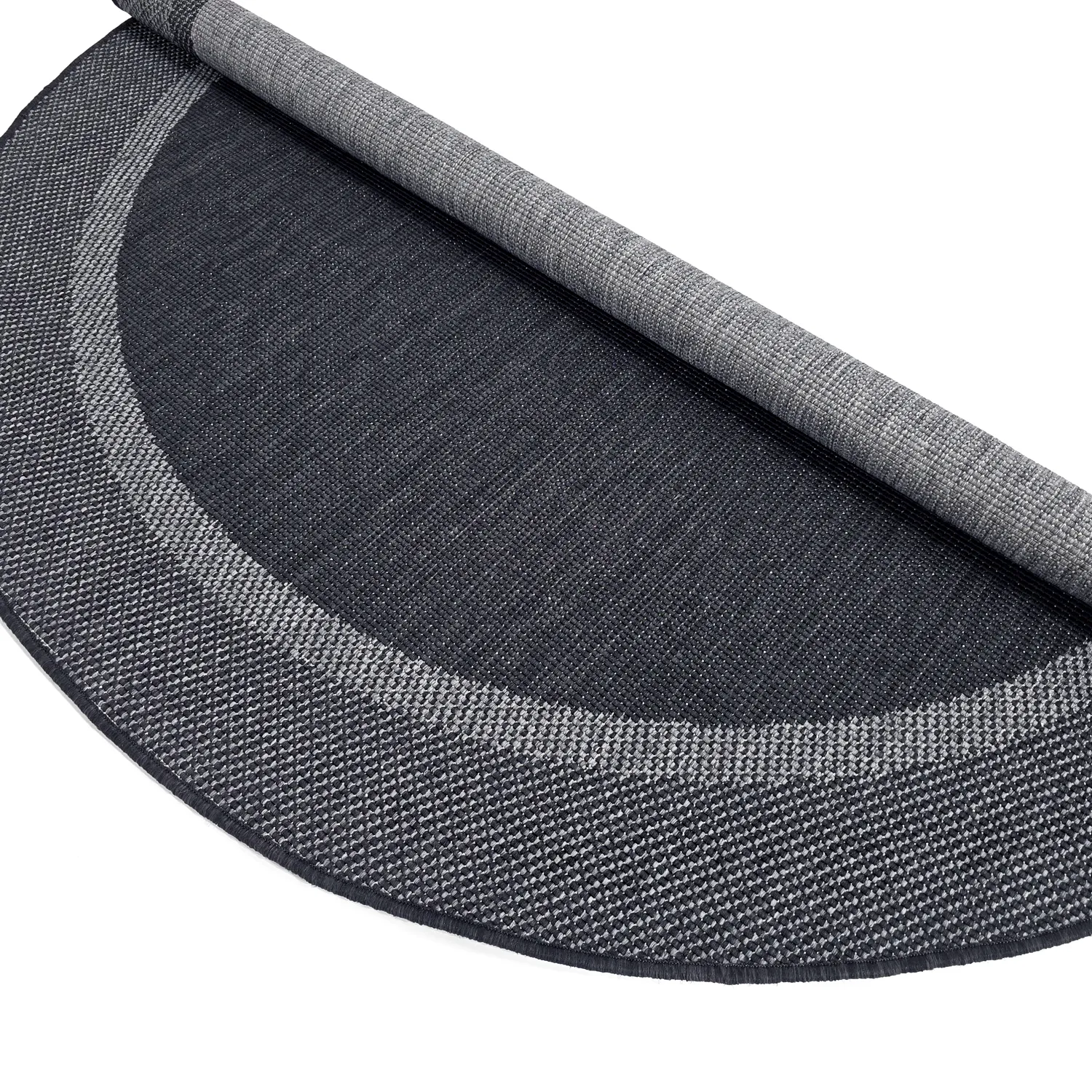 Rundt tæppe - Indoor/Outdoor Alta (antracit)