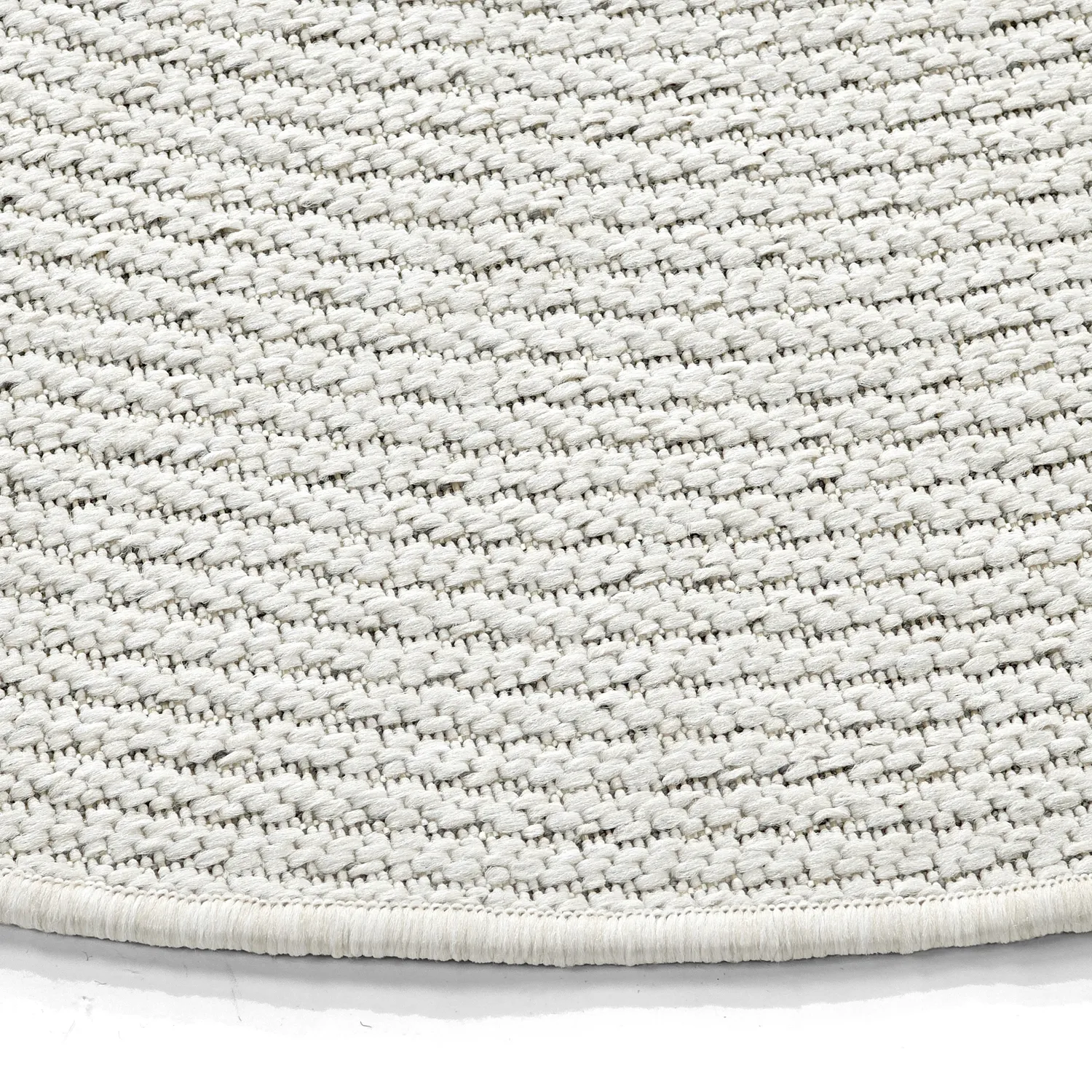Rundt tæppe - Indoor/Outdoor Arlo (off-white)