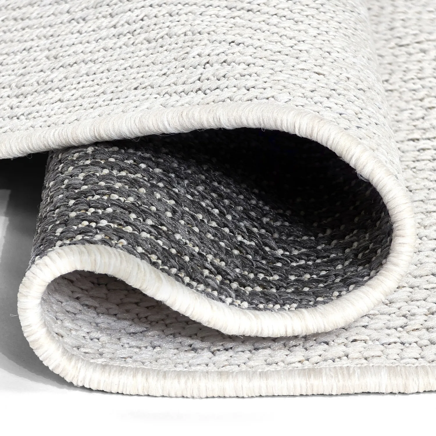 Rundt tæppe - Indoor/Outdoor Arlo (off-white)