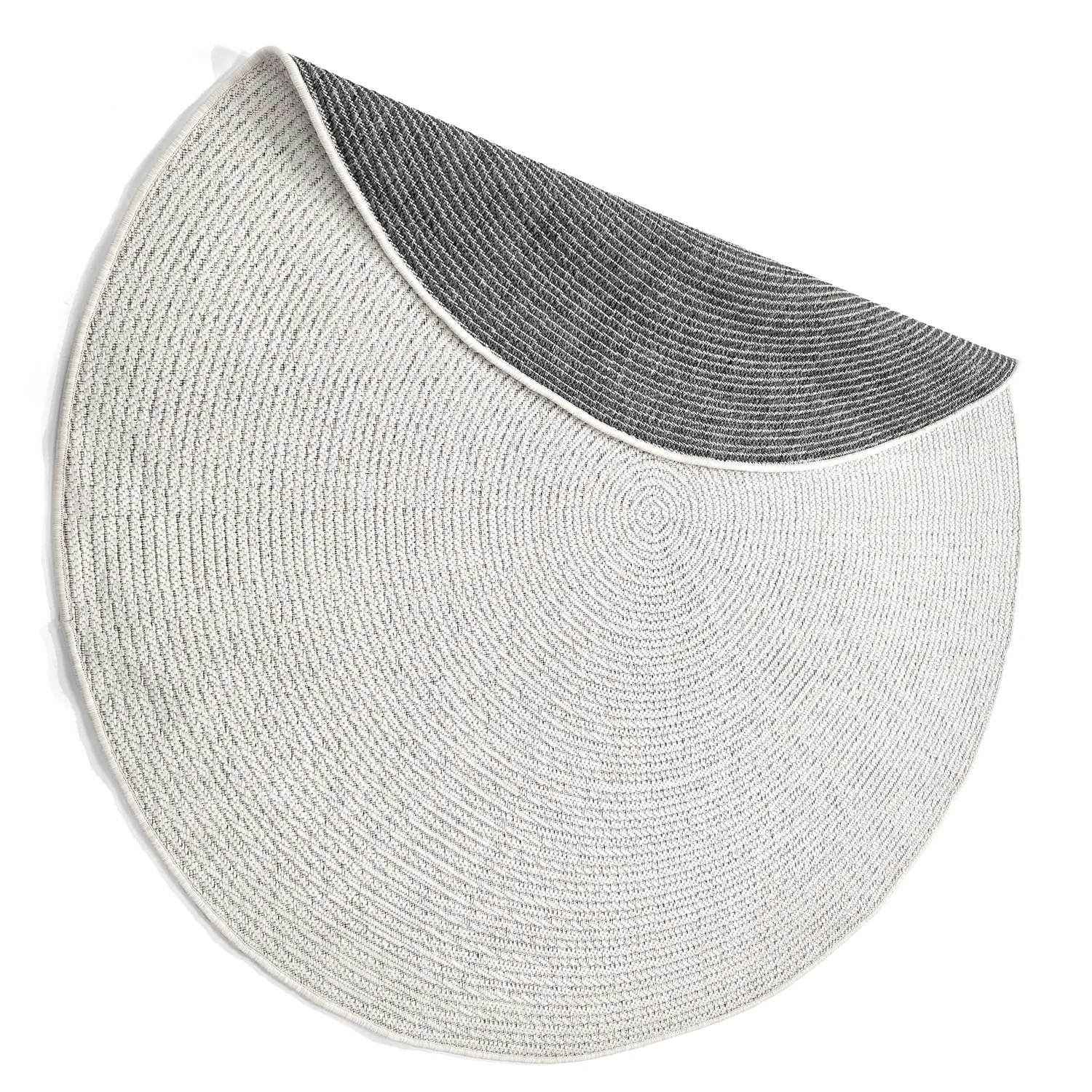 Rundt tæppe - Indoor/Outdoor Arlo (off-white)