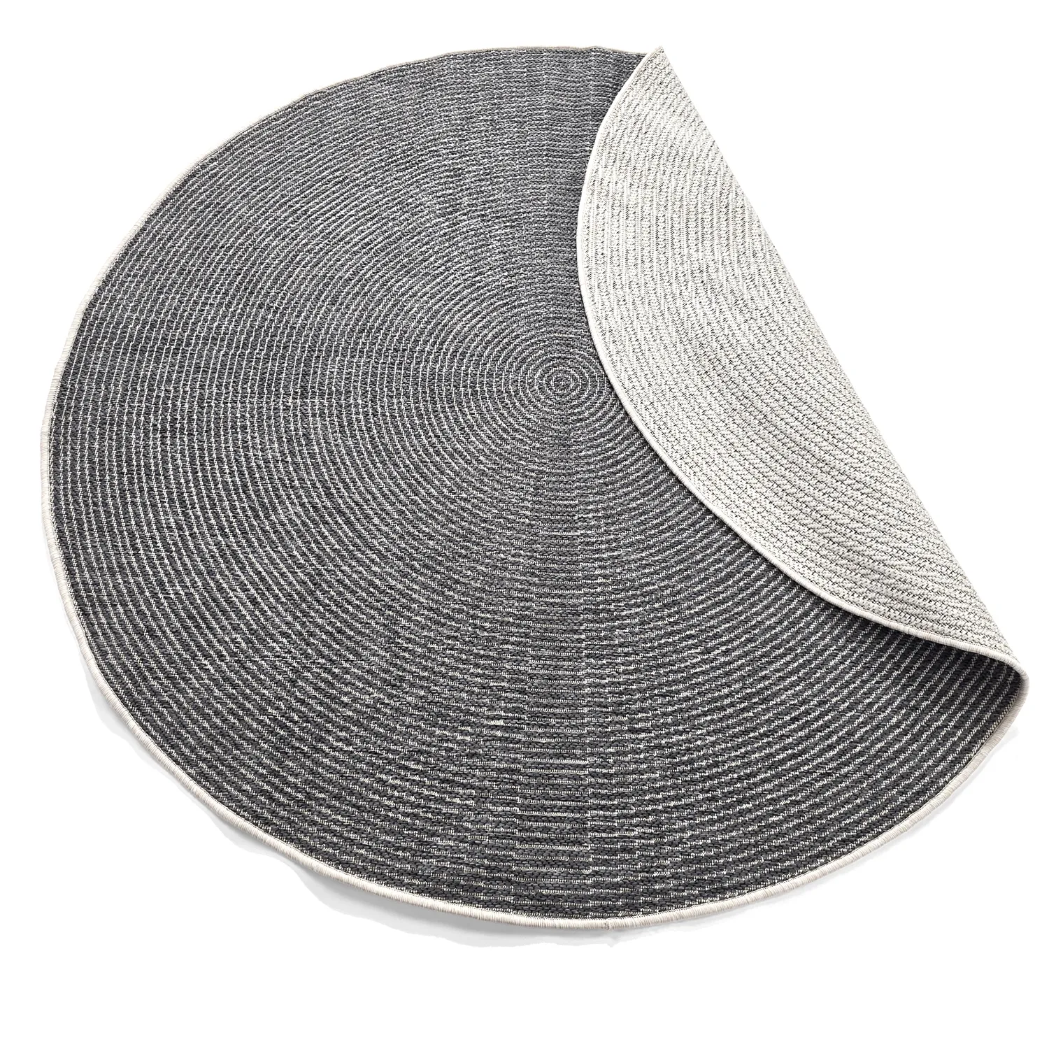 Rundt tæppe - Indoor/Outdoor Arlo (off-white)