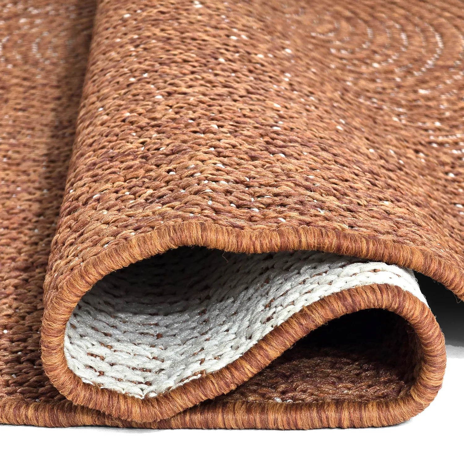 Rundt tæppe - Indoor/Outdoor Arlo (orange)