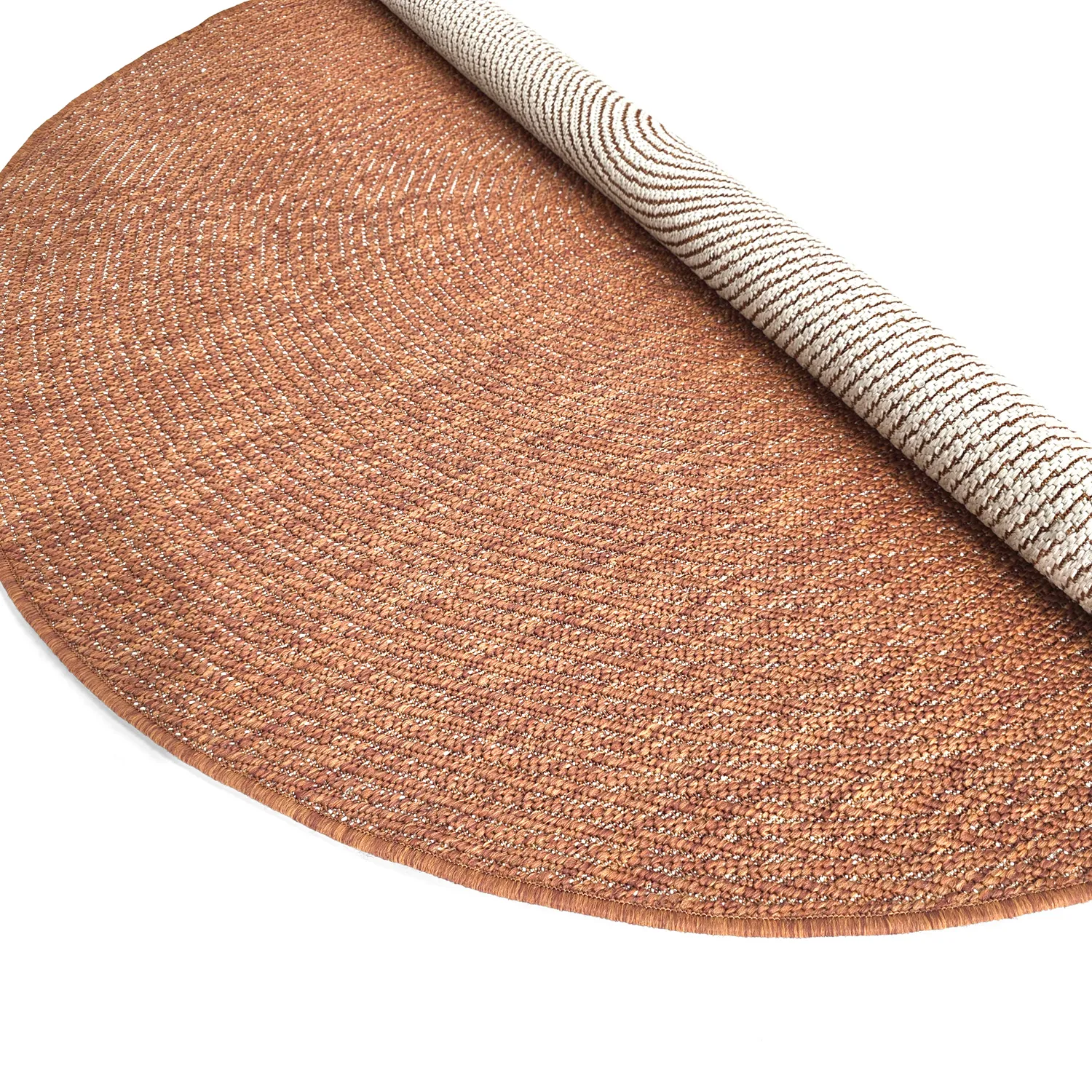 Rundt tæppe - Indoor/Outdoor Arlo (orange)