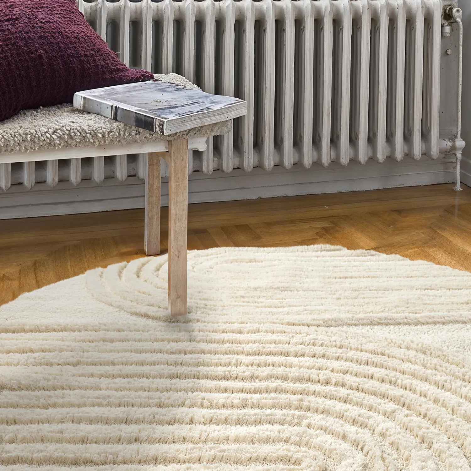 Runde tæpper - Evora (offwhite)