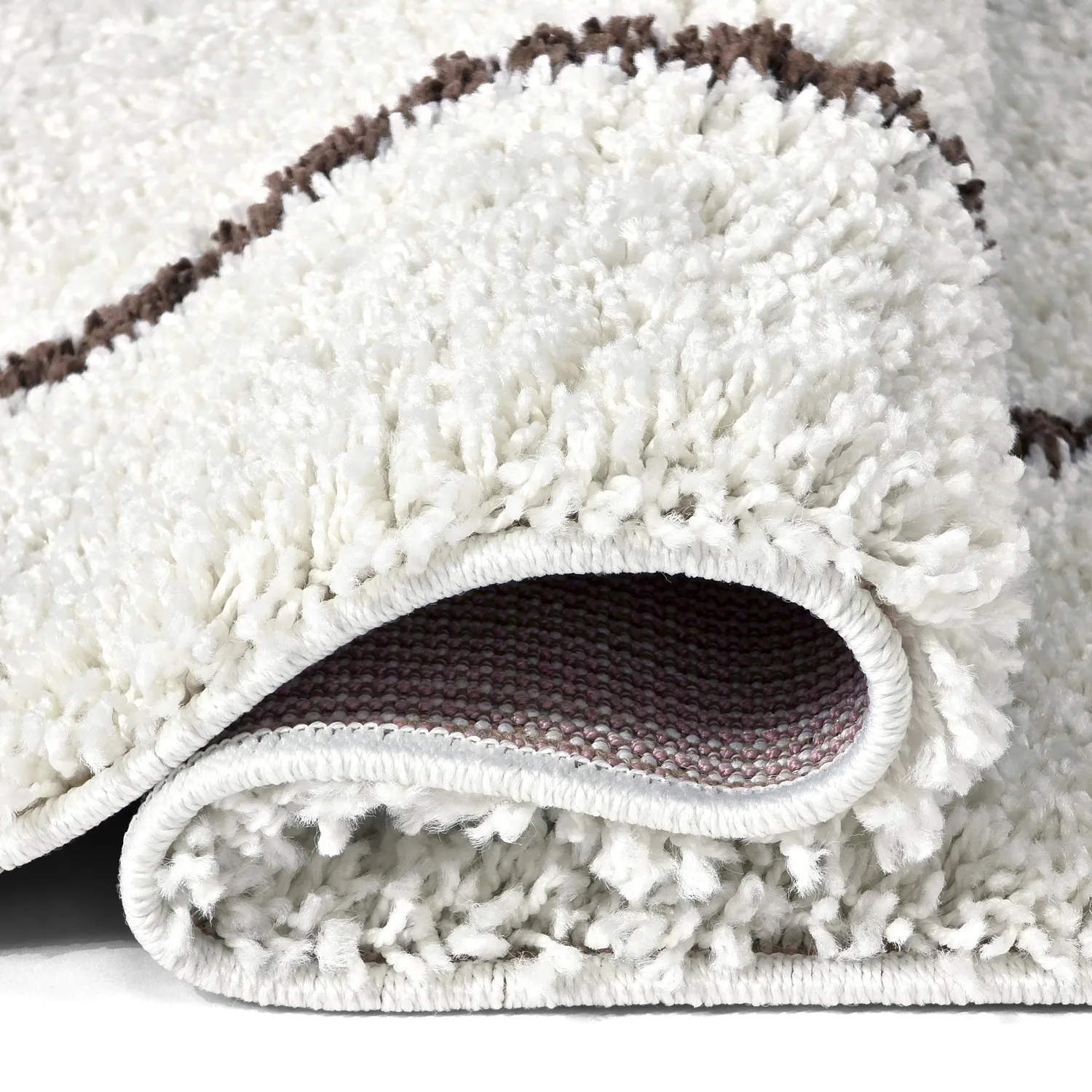 Ryatæpper - Eze (hvid/brun)