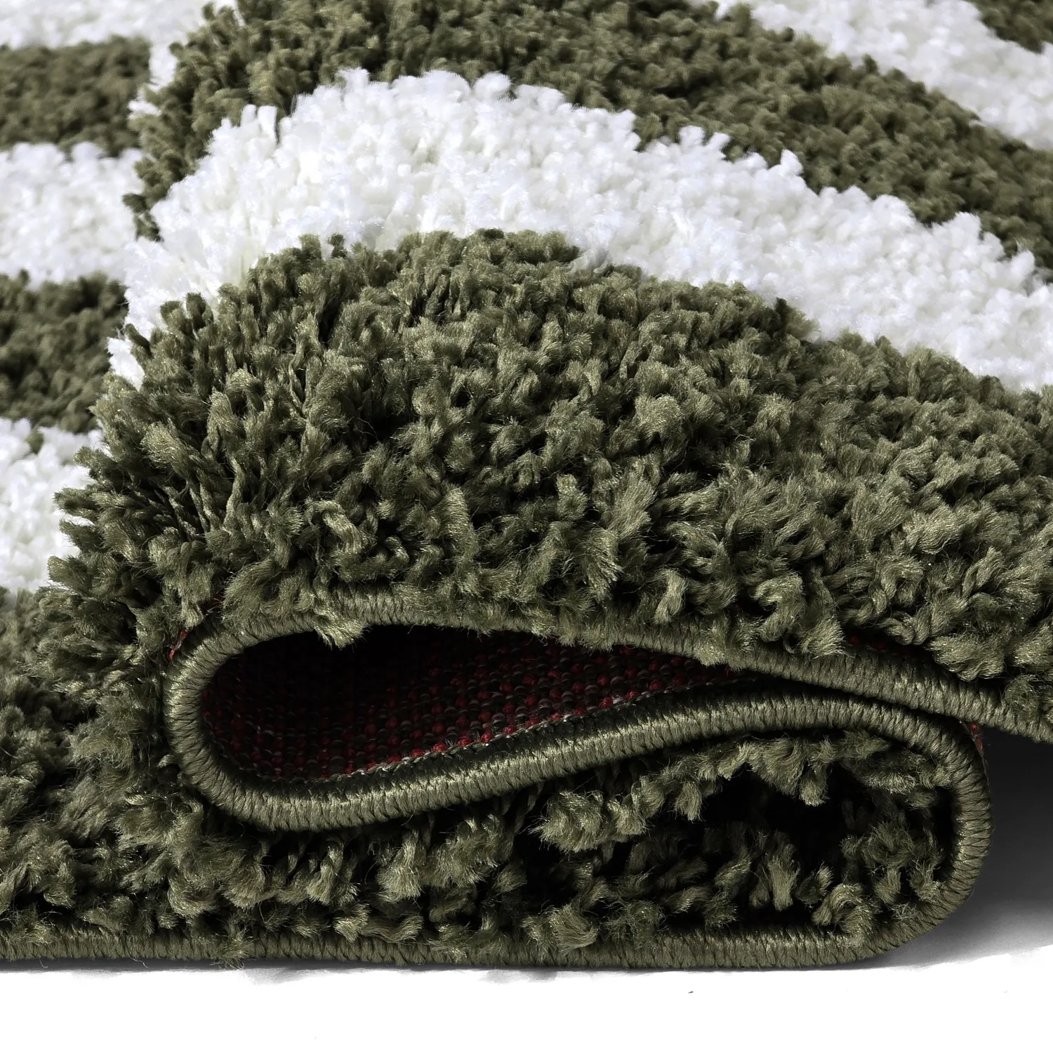 Ryatæpper - Imilchil (hvid/grøn)