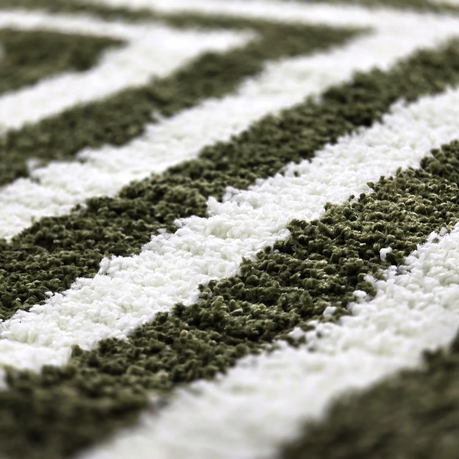 Ryatæpper - Imilchil (hvid/grøn)