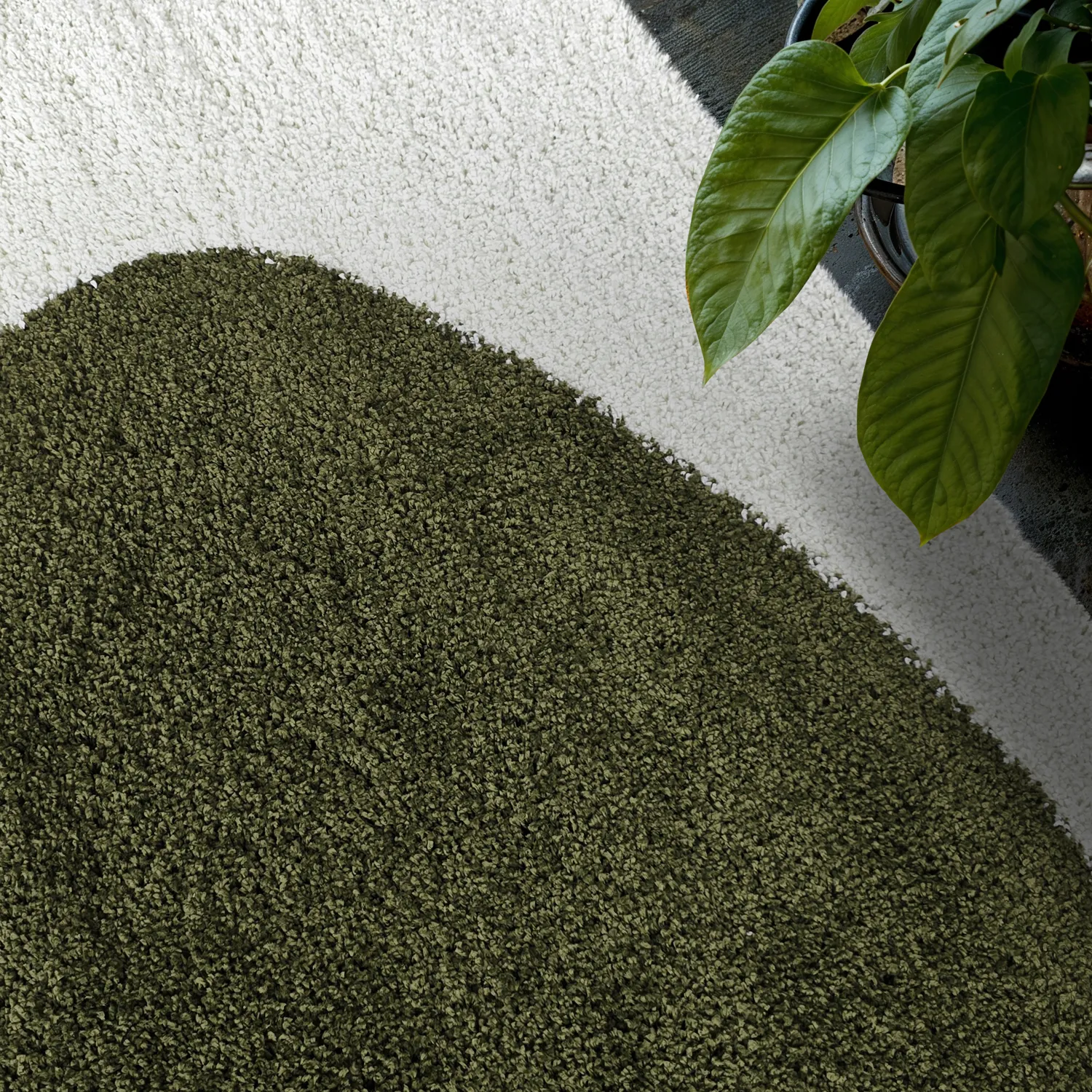 Ryatæpper - Sanghar (hvid/orange/grøn)