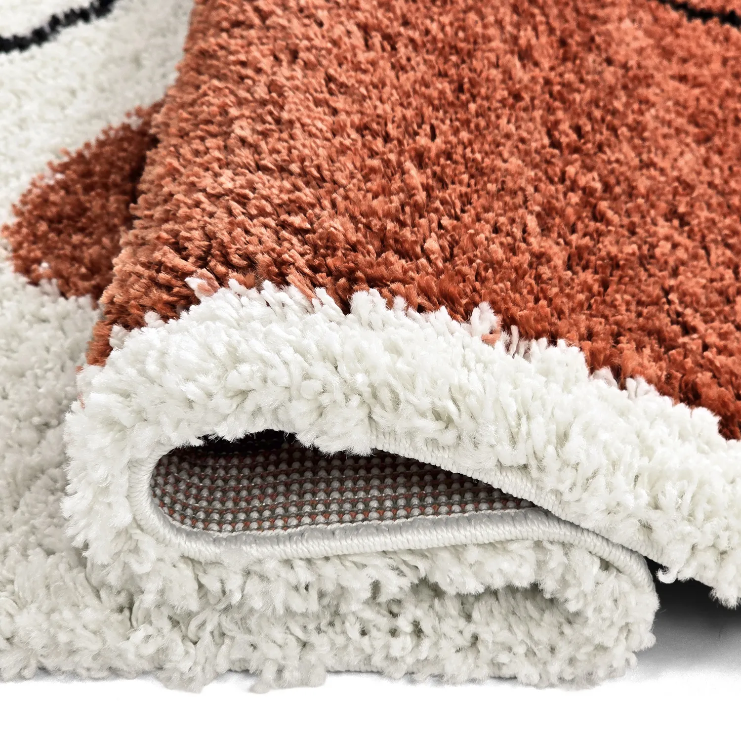 Ryatæpper - Sanghar (hvid/orange/grøn)