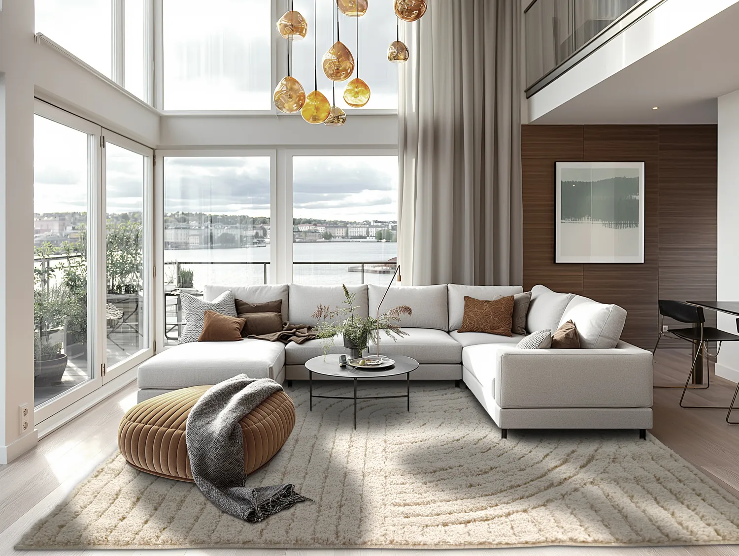 Ryatæpper - Wendy (beige)